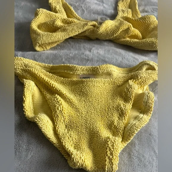 Hunza G Juno Bikini (OneSize) Yellow, Excellent Condition! - Picture 5 of 15